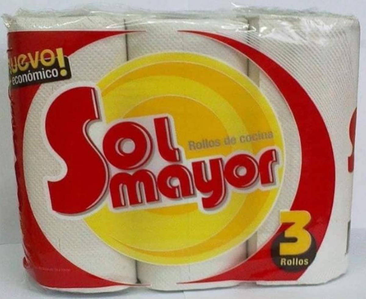 Rollo De Cocina Sol Mayor 3Ux40Pañ - alberdisa